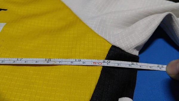 져지 025번] ONCE 노란색+흰색+검정색 기모(융) 긴팔져지