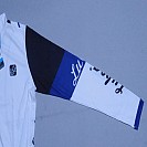 B710번] LUBEA 흰색+검정+파란색 긴팔져지 / 90, 95, 100, 105
